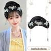 Ming Dynasty Hanfu Clip-in Hair Bun: Silk Wig for Ancient Costume Hairstyles