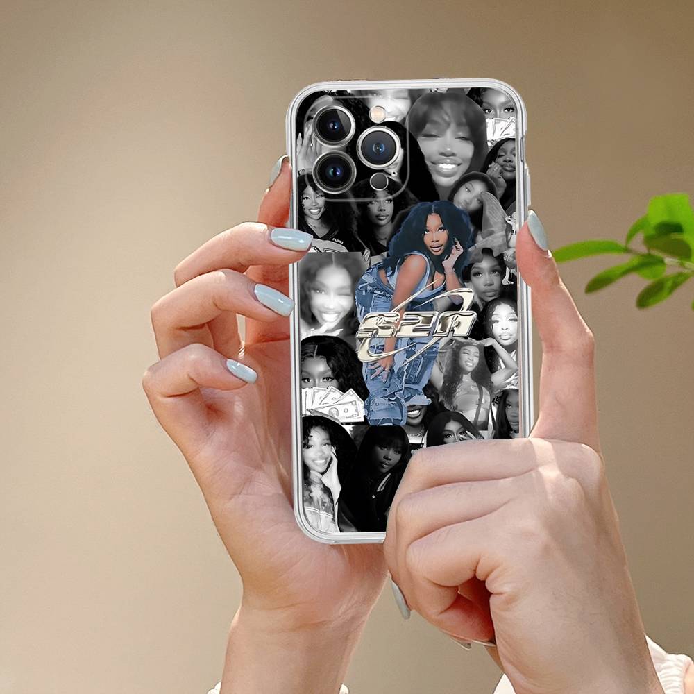 Star Singer S-Sza Phone Case For IPhone 17 16 15 Plus 14 13 Mini 12 11 Pro Max Soft Shell Cover