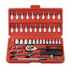 46-Piece Automotive Ratchet Wrench and Socket Repair Tool Set