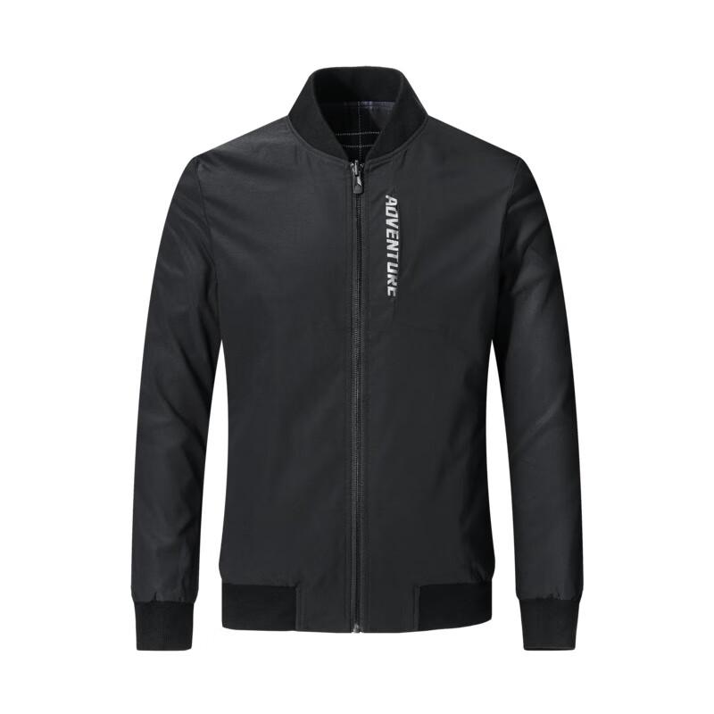 

SEPTWOLVES Men s Reversible Plaid Baseball Collar Jacket XL