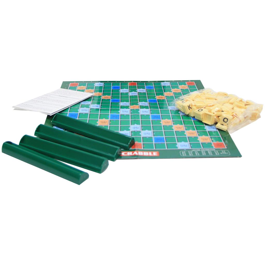 100PCS English Spelling and Word Game Crossword Matching Letter Table Game for Crafts Letters Education Games and DIY