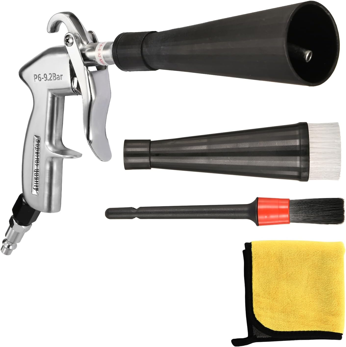 Air Blow Gun Dry Cleaning Gun Kits New High Quality Black Pressure Cleaning Car Clean Tools None