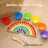Rainbow Beads Baby Toy: Color Sorting & Hand-Eye Coordination Trainer