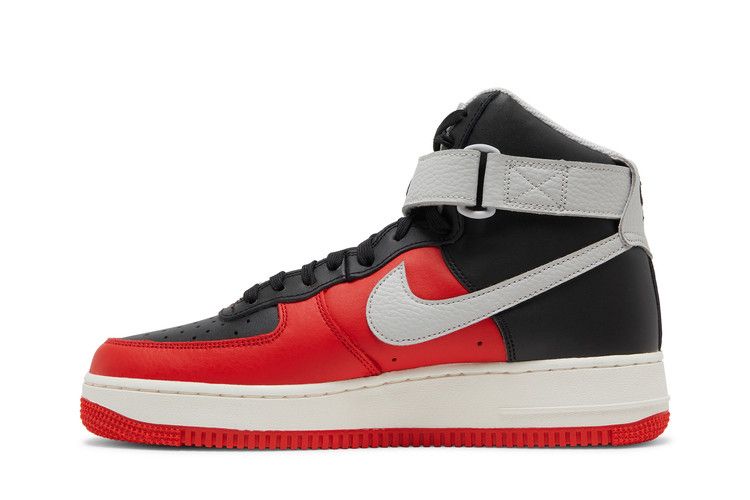 Men's Sneakers Nike Air Force 1 High '07 LV8 NBA 75th Anniversary Chile Red Black/Chile Red/Sail/Grey Fog