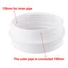 Air Conditioner Hose Connector Mobile Air Conditioner Connector Home Use Reliable ABS Material Excellent Craft