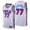 Mens Basketball Jersey James 23 Brown 7 Edjuku 77 NBA Style Custom Number Sport Shirt Lightweight