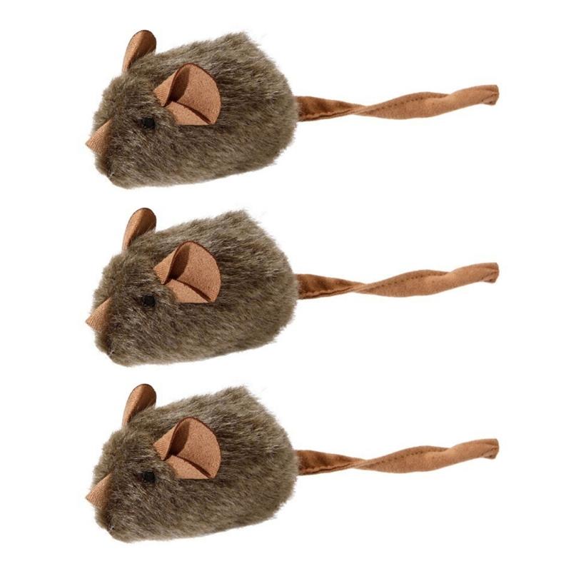 Intelligent Sensing Squeaky Mouse Cats Toy with Automatic Sensors Design For Indoor Cats Entertainment Mental Stimulation