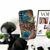 Fashion leopard print Phone Case For Samsung Galaxy A73,A72,A71,A70,A53,A52,A51,Soft Silicone Black Cover