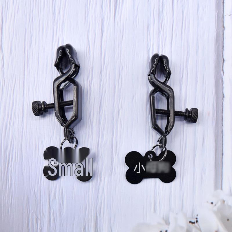 Sensual Bell Pendant Nipple Clamps for SM Training, Breast Massage, and Clitoral Play.