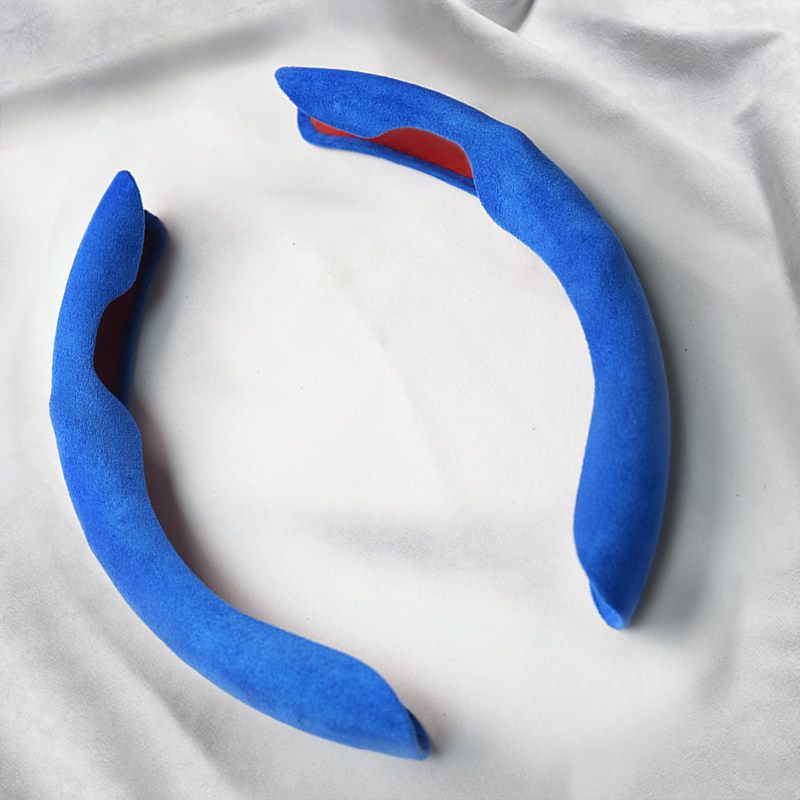 Milotic Car Steering Wheel Cover Summer Suede Ultra-Thin Card-Type Cover Universal Interior Card Cover for Girls