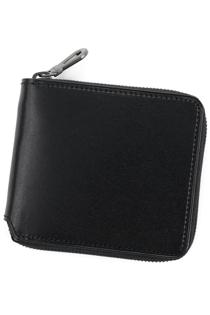 Ergopock Coin Purse Wallet, Round Zipper, Black, HG-MG2W-HRD-BK