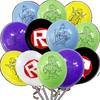 Hot Roblox Birthday Party Decor Game Balloons Disposable Tableware Backdrop For Kids Boy Party Supplies Baby Shower Toy Gifts