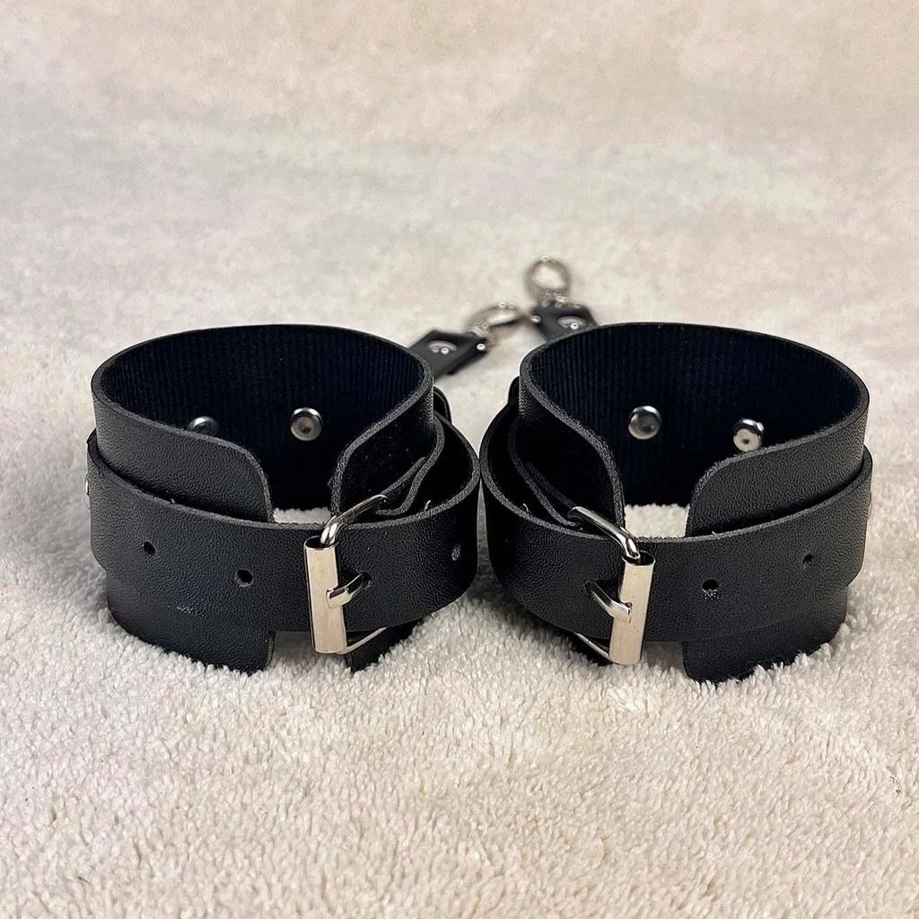 Ladies' Circular Leather Sexy Body Decoration Strap Adjustable Daily Gothic Punk Bondage Tight Strap Couple Bdsm Accessories