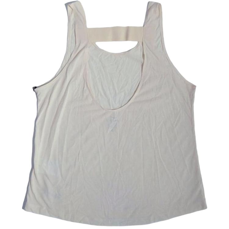 Nike Casual Breathable Round Neck Sleeveless Vest Women Tops White 824213-209