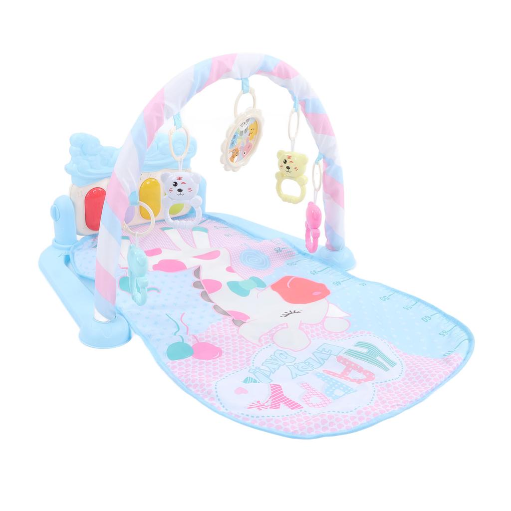Baby Spielmatte Multifunktional Musikalisches Aktivität Baby Hängeklavier Spielmatte für Neugeborene Kleinkinder