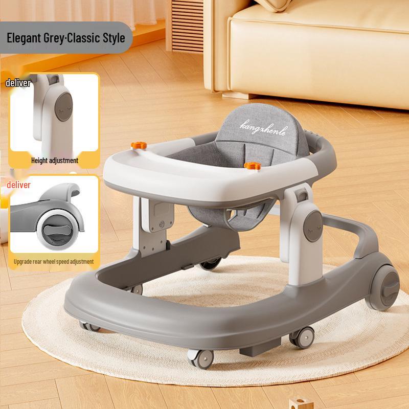 

Многофункциональные ходунки-каталка для мальчиков и девочек с защитой от опрокидывания - Развивающая игрушка-машинка для раннего обучения