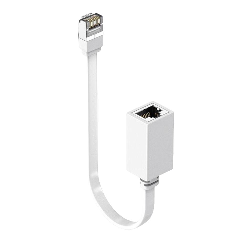 Cat7 Ethernet Extension Cable Networking Male to Female Connector Cord RJ45 Extender Cable 10G Gigabit LAN Cable for PC