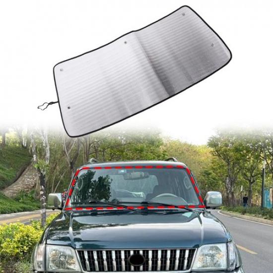 Car Sun Shade Windshield Window Sunshade Cover For Toyota Prado LC90 1996-2002