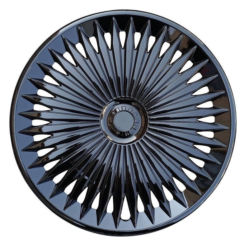 Car Wheel Hub Cover with Iron Steel Ring and Plastic Decorative Cover In Various Sizes 12-17 Inches.