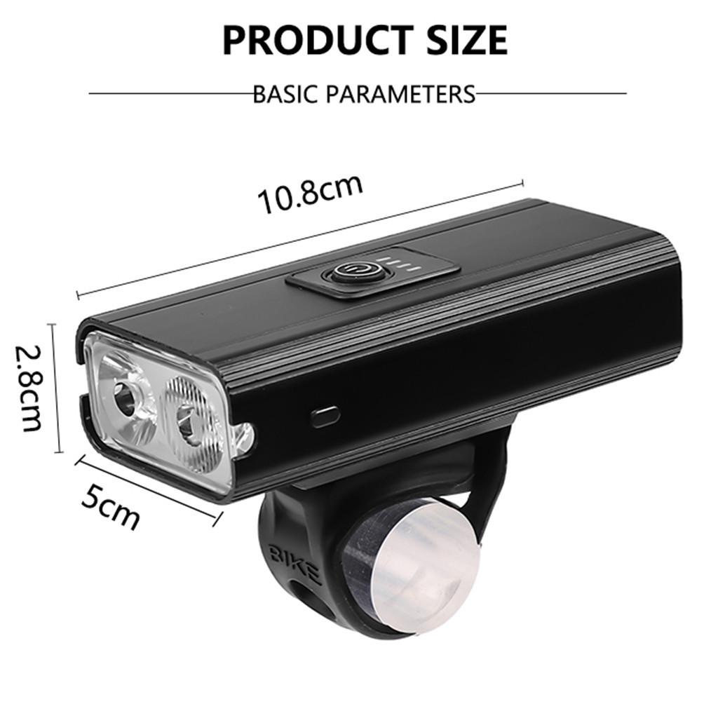 USB Rechargeable LED Bicycle Front Bike Head Rear Lamp