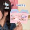 2 Pcs/set Cute Puppy Hair Side Clips Sweet Adorable Seameless Bangs Clip Trendy Duckbill Clips Hair Accessories
