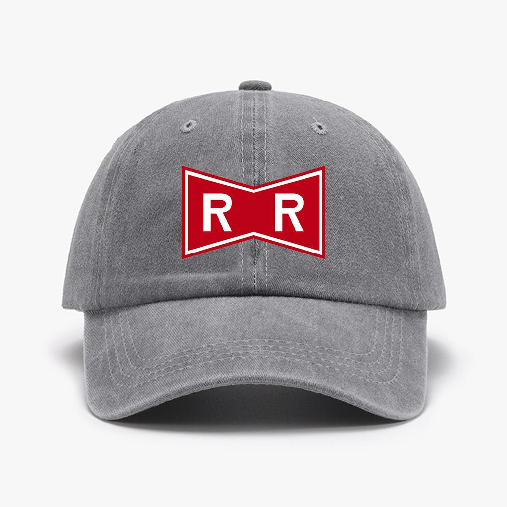 Printed Baseball Cap Unisex Retro Washed Distressed Sun Hat Outdoor Fashion Accessory Hat for Men Women