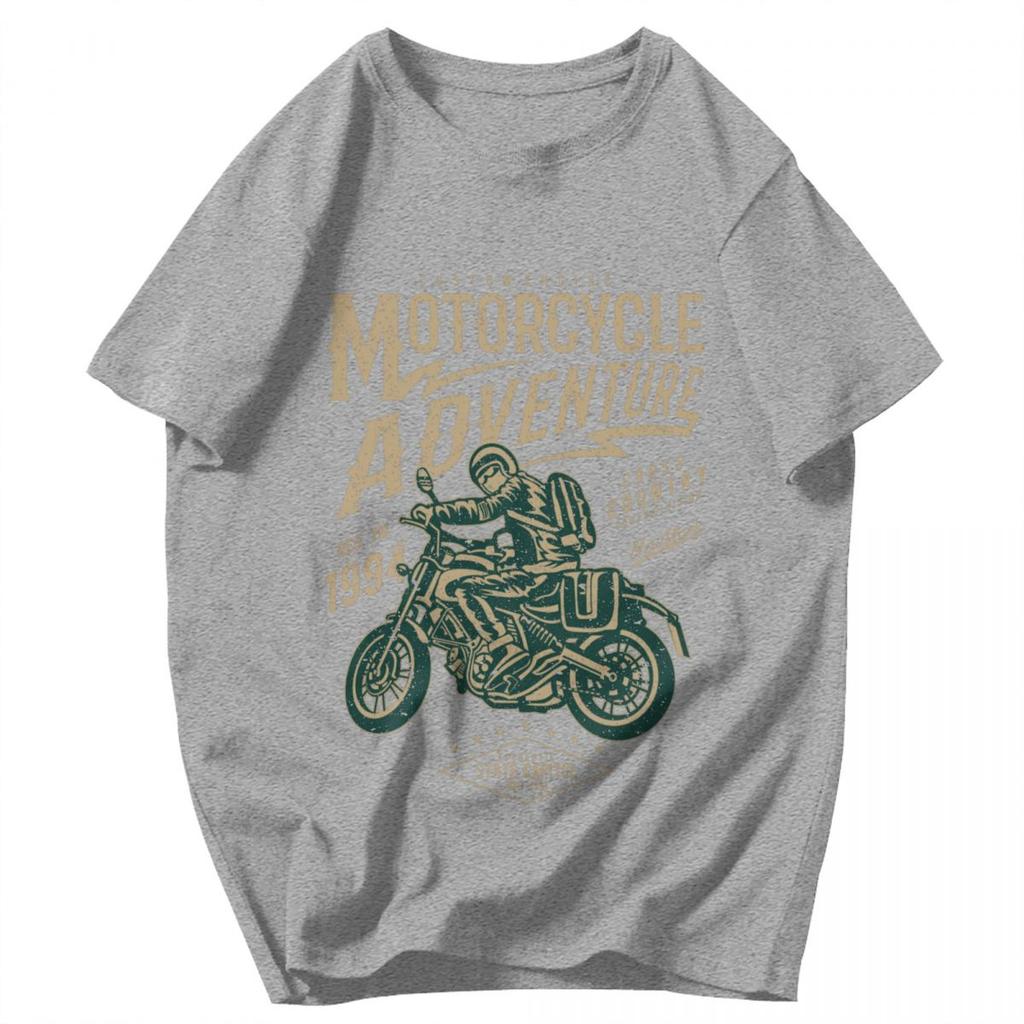 Men T Shirt Motorcycle Adventure Vintage Motor Gifts Y2K Graphic Customized Unisex Clothing T Shirts