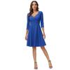 Spring and Autumn New Women's Dress Hot Sale Cocktail Medium Sleeve Temperament Dress