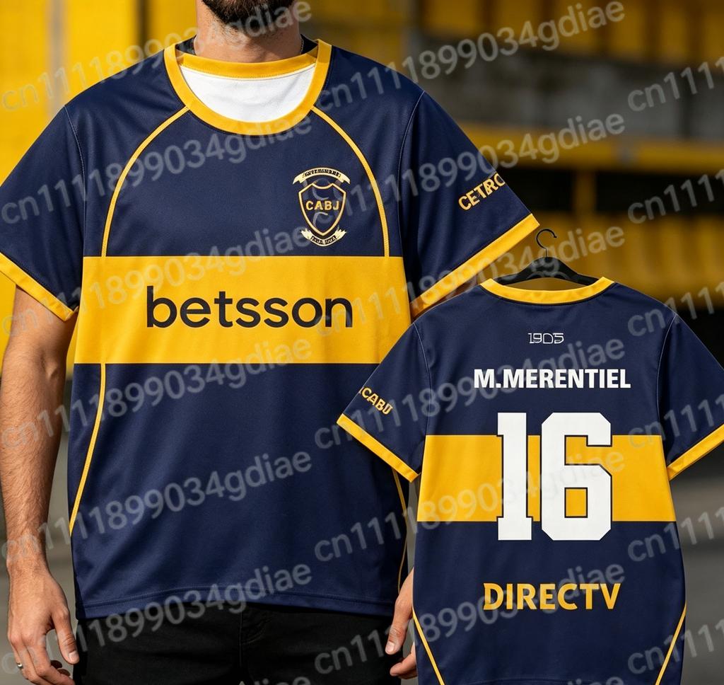 Summer Boca Juniors Football Team 3D Print T-shirt Unisex Style Short Casual Loose T-Shirt for Clothing FamilyMatching