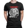 Carcass Men's T Shirts Casual Tee Shirt Short Sleeve O Neck T-Shirt Pure Cotton Big Size Clothes