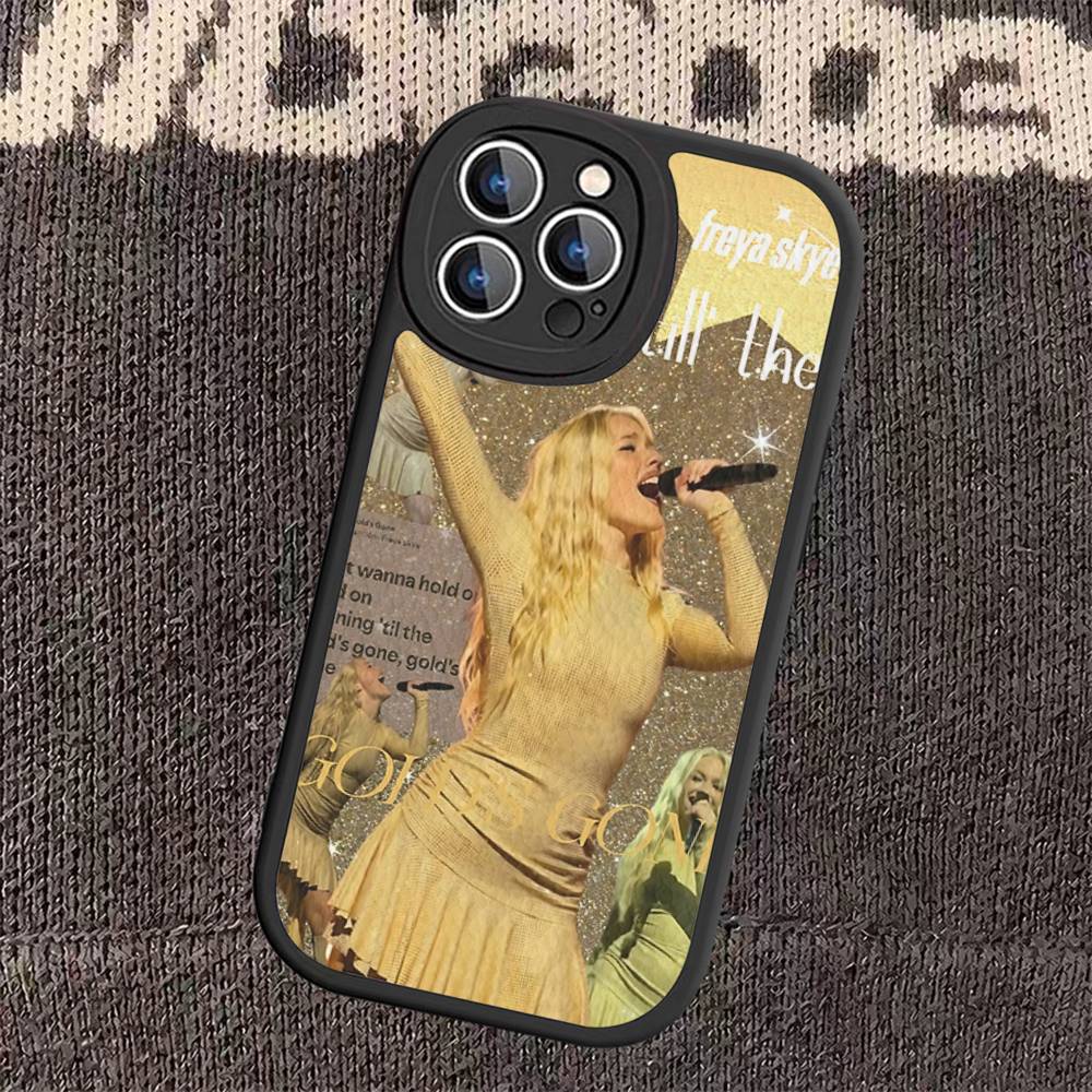 Custodia per telefono Singer F-Freya Skye per iPhone 16 15 14 11 12 13 Pro Max Plus Scocca Posteriore in Pelle