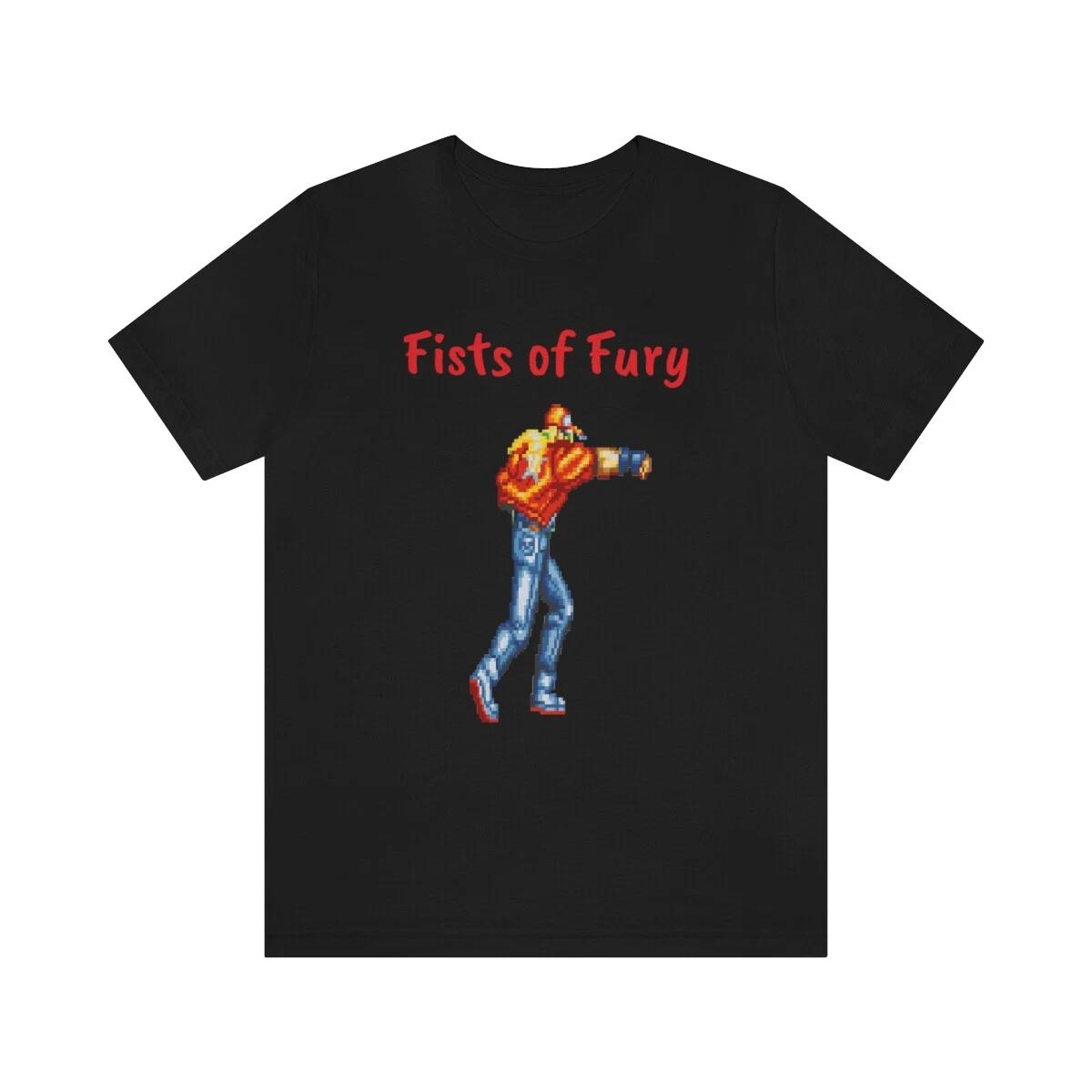Fatal Fury Arcade SNES SEGA Genesis Fists of Fury Unisex T Shirt 3XL