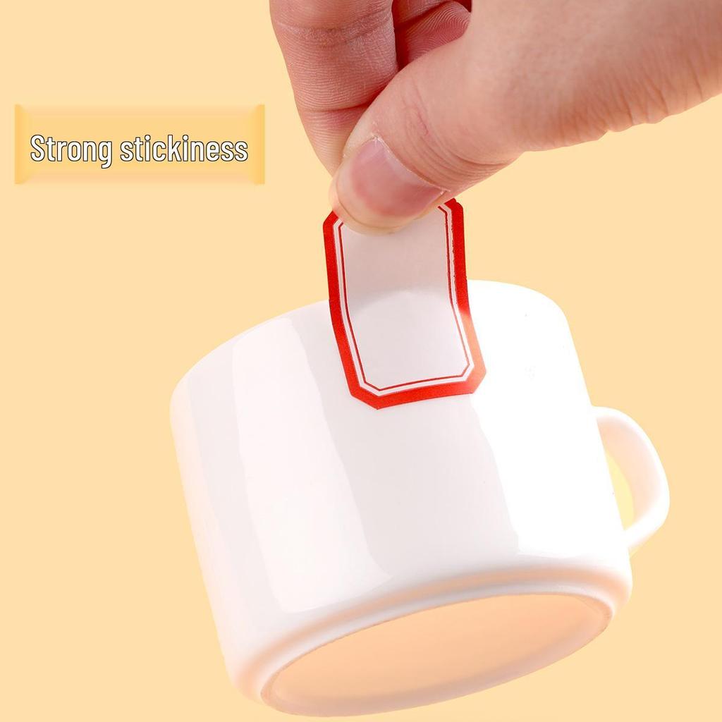 Handwritten Self-Adhesive Label Stickers for Office and Memo Marking