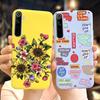 For Realme 6 6 Pro Case Cute Milk Cow Flower Patterns Soft Back Cover For OPPO Realme 6 6S 6Pro RMX2061 Coque Funda Realme6 Capa