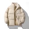 2025 Men's and Women's Stand-up Collar Bread Jackets, Down Warm Thickened Jackets, Couples, American Trend Cotton Clothes