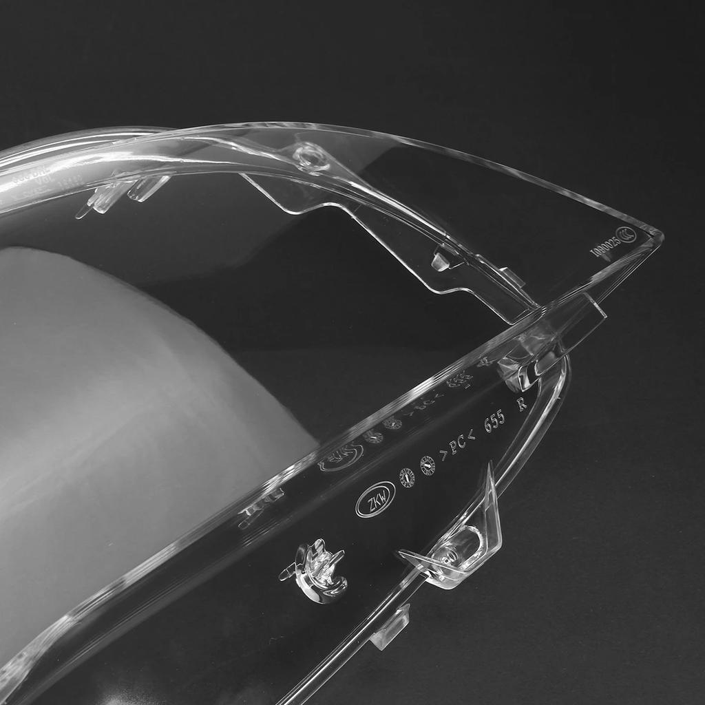 Capac din sticlă faruri Faruri Lentilă transparentă pentru BMW F01 F02 740i 740Li 750i 750Li 760i 760Li 2009-2015 Lentila farului