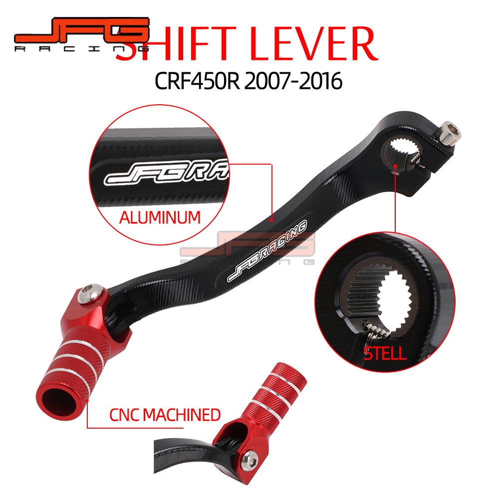 CRF450R 2007-16 Aluminum CNC Shift Lever for Off-Road Motorcycle Mods