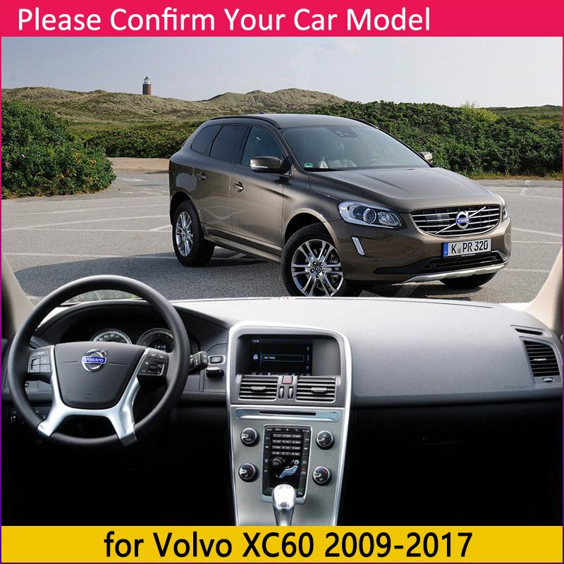 For VOLVO XC60 2009 2010 2011 2012 2013 2014 2015 2016 2017 Anti-Slip Mat Dashboard Cover Pad Sunshade Dashmat Accessories Rug