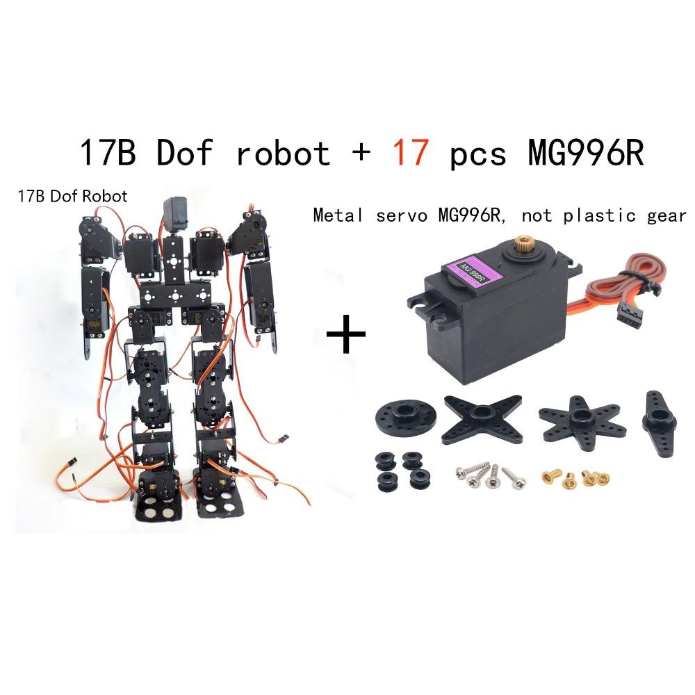 19 DOF Robot Educational Robot Kit for Ardunio Humanoid Robotic Walking with MG996 Programming Robot Kit 20KG Servo Technic Part