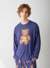 GELATO PIQUE [Holiday] Homme Bear One-Point Long T-Shirt Pmct255333
