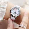 Stylish Kids' Leather Strap Quartz Watch for Girls and Boys