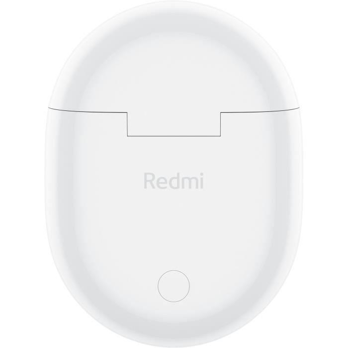 Ecouteurs sans fil - xiaomi - redmi buds 4 blanc - autonomie 30h - technologie sans fil