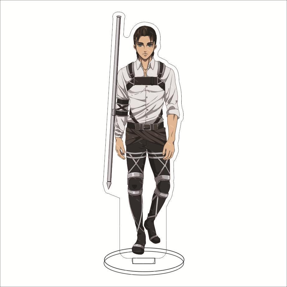 Attack On Titan Anime Big Stand Decoration - Eren Mikasa Armin Kiss Reiner Anikon Nyc