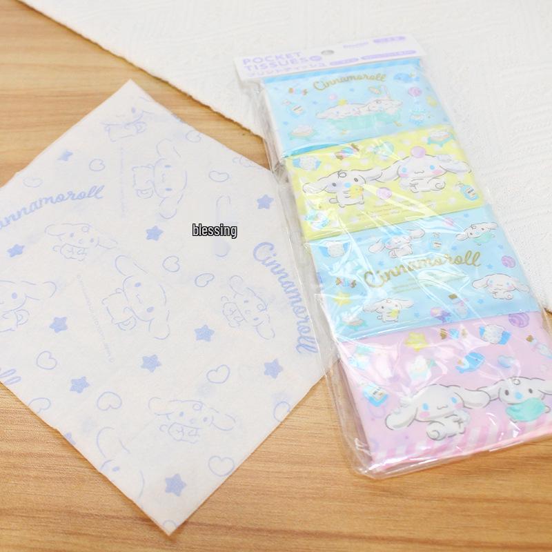 Sanrio Mini Handkerchief Tissues - Small Travel Pack