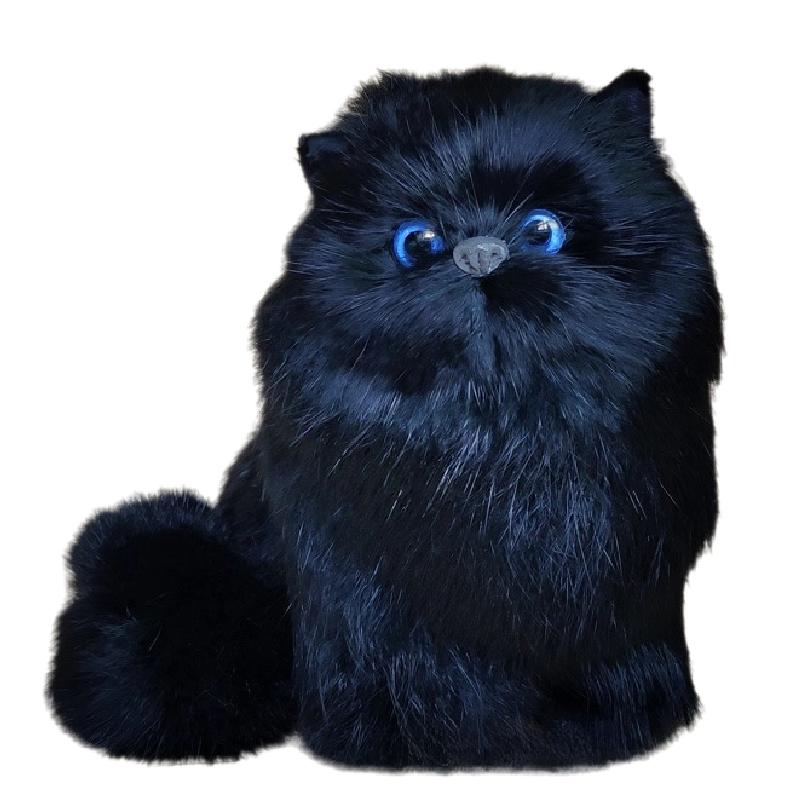 Cat Pet Simulated Plush Toy Role Play Room Decoration Birthday Collection Gift