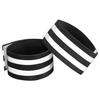 Bike Reflective Leg Cuff Strap Pants Holder Cycling Band for Folded Trousers High Visibility Night Safety Reflective Adjustable