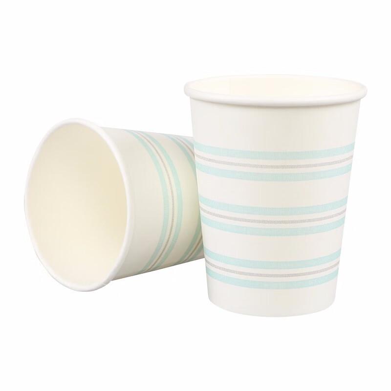 Плотные одноразовые бумажные стаканчики Deli, 50 штук (10-Pack)