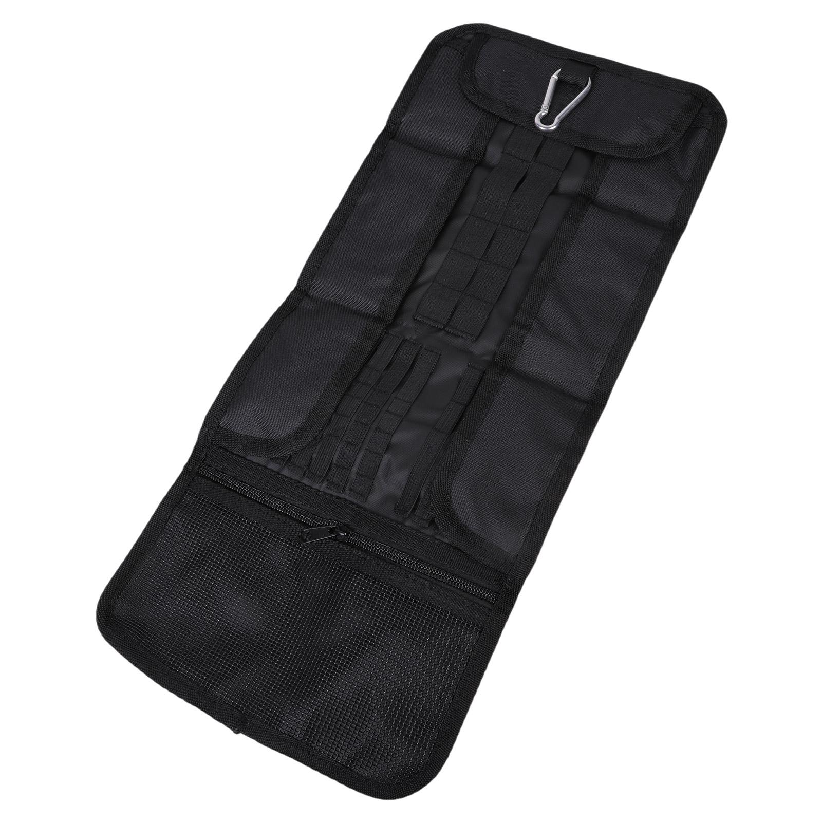 

Strong Roll Up Motorcycle Tool Storage Bag With Multiple Compartment Solution For Riders And Mechanics