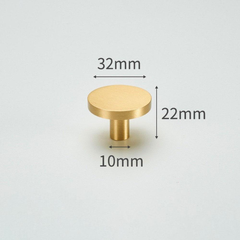Simple Drawer and Cabinet Door Copper Handles Modern All-copper Handles Brass Handles  Kitchen