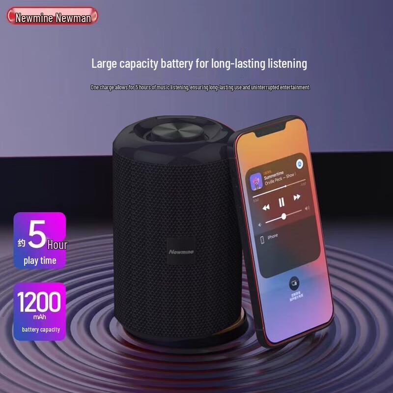 

Newmine BT32 Portable AI Bluetooth Speaker